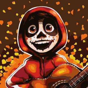 картина по номерам Красиво Красим Тайна Коко