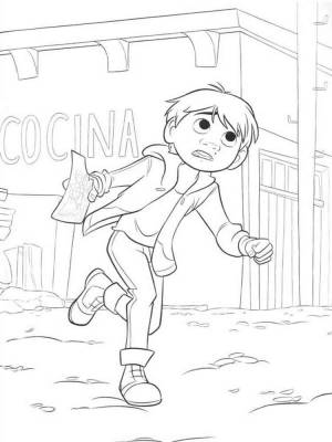 Раскраски Тайна Коко