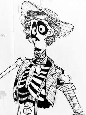 Тайна Коко рисунки для срисовки