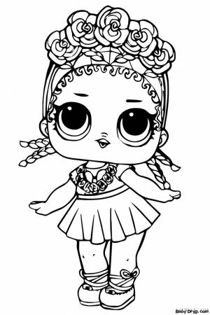 Раскраска Кокосик Q