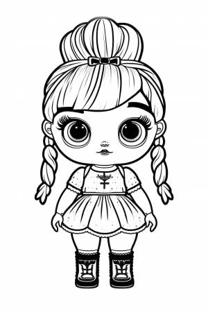 Раскраски Лол
