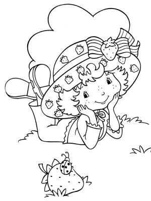 Скачать   раскраски с Шарлоттой Земляничкой для мальчиков