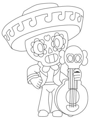 Распечатываем на  черно белые картинки Браво Старс для мальчиков