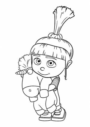 Раскраски Гадкий Я 3