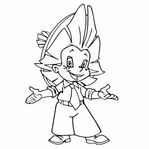 Незнайка простой рисунок