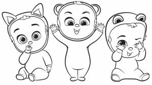 Раскраски Босс-Молокосос