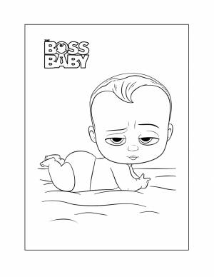 Босс молокосос трафарет