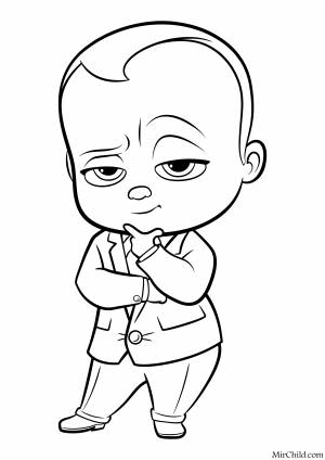 DataLife Engine > Версия для печати > Босс молокосос рисунок раскраска