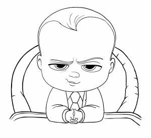 Рисунки для срисовки босс молокосос