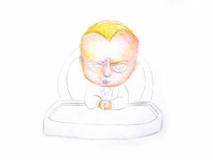 Рисунки для срисовки босс молокосос