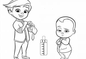 DataLife Engine > Версия для печати > Босс молокосос рисунок раскраска