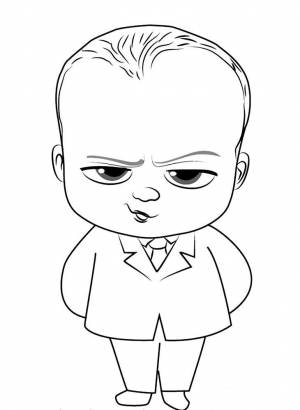 Раскраски Босс-Молокосос  и  онлайн