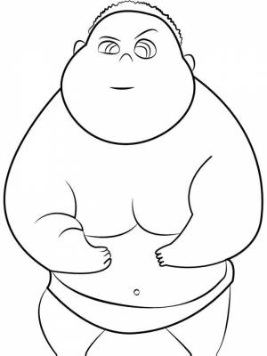 Раскраски Босс Молокосос   в формате