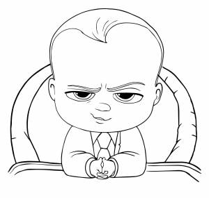 Босс молокосос рисунок