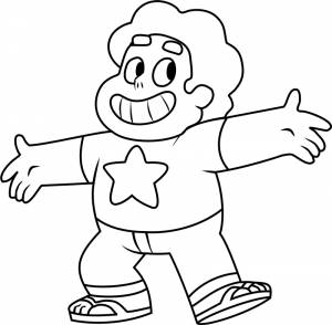 Раскраски Вселенная Стивена