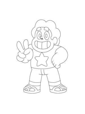 Раскраски Вселенная Стивена