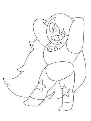 Распечатать на  раскраски с Вселенной Стивена для детей