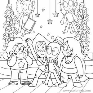 Раскраски Steven universe