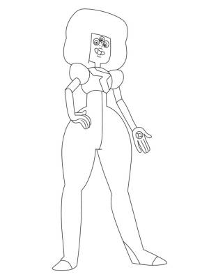 Распечатать детские разукраски Вселенная Стивена для творчества