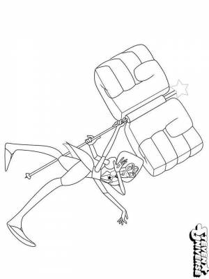 Раскраска Вселенная Стивена картинка в формате  для мальчиков