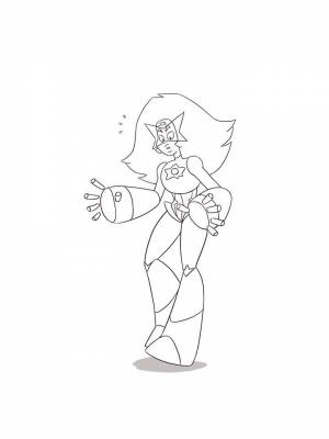 Раскраска Вселенная Стивена для мальчиков