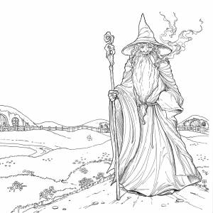 Раскраски Толкин