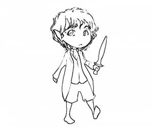 Pаскраска Хоббит 70947