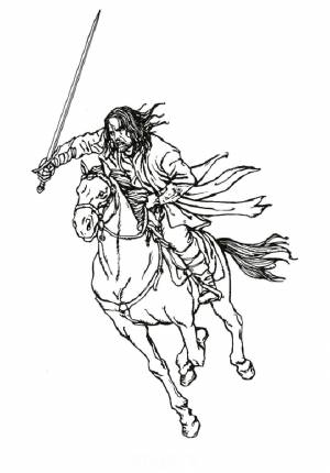 Хоббит раскраска