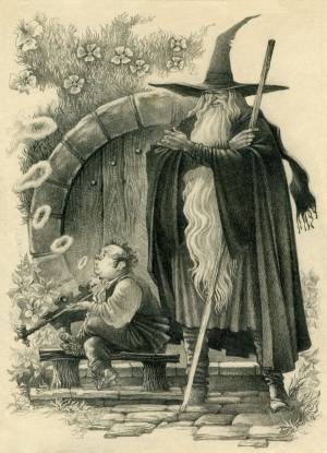 Иллюстрации к Толкину разных авторов