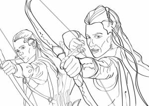 Раскраска властелин колец