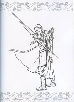 Хоббит раскраска