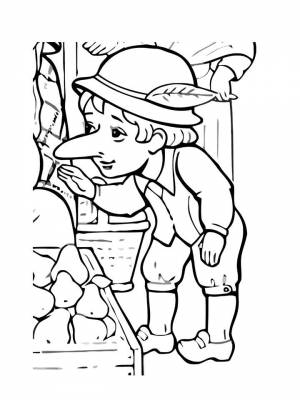 Картинка Карлик Нос  для мальчиков