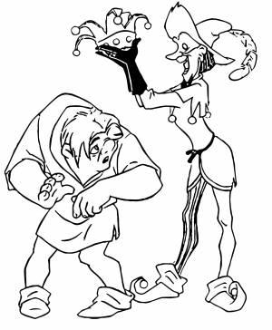 Карлик нос раскраска