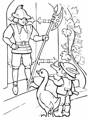 Раскраски Карлик Нос   в формате