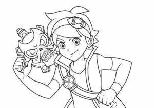 Раскраска Суперпират Зак Шторм