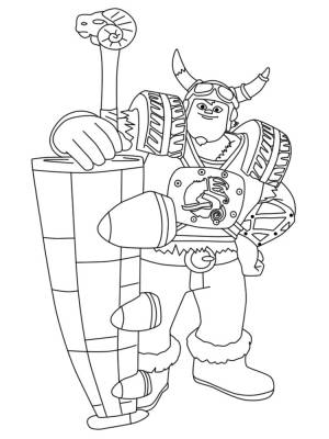 Раскраски для развития малышей Зак Шторм