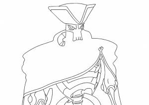 Раскраска Голден Боунс