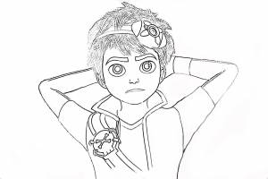 Расраски Зак Шторм