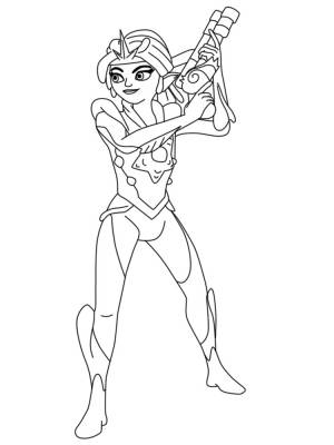 Раскрашиваем с ребенком картинки Зак Шторм