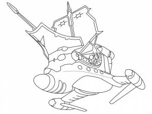 Распечатать раскраски для девочек с Заком Штормом