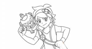 Расраски Зак Шторм