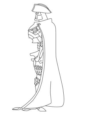 Черно-белые картинки для детей Зак Шторм