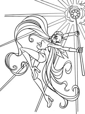 Раскраски с Винкс для малышей