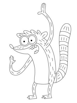 Распечатать раскраски для мальчиков Обычный мультик