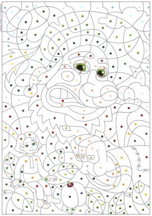 Раскраска Мальчик с пальчик