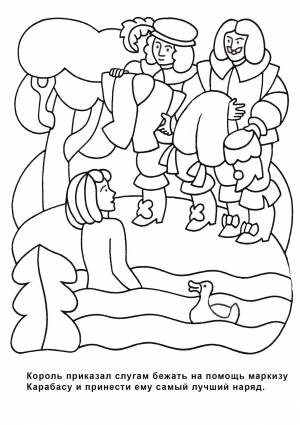 Мальчик С Пальчик Раскраска Для Детей