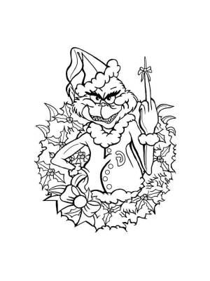 Раскраски Гринч