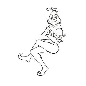 Раскраски Гринч