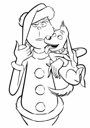 Гринч с собакой