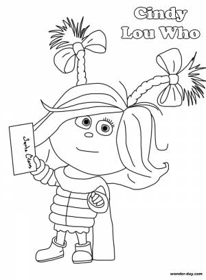 Раскраски Гринч